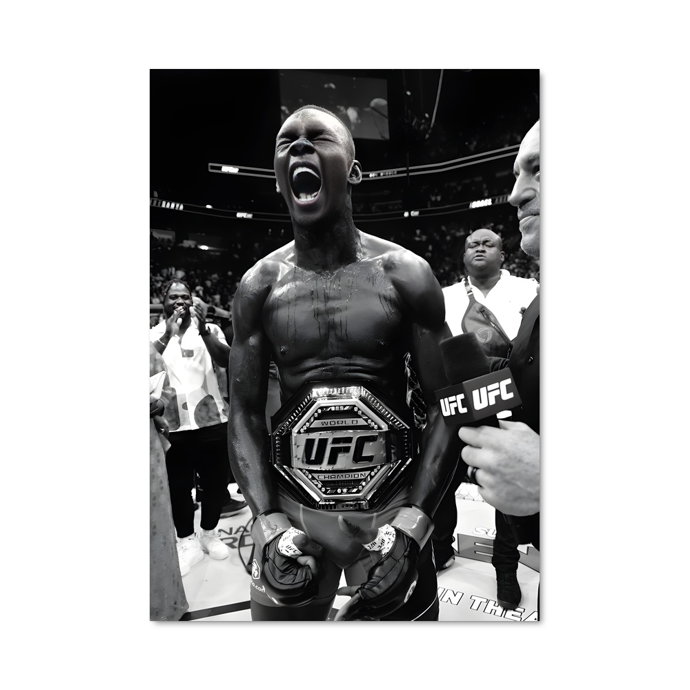 Poster Israel adesanya